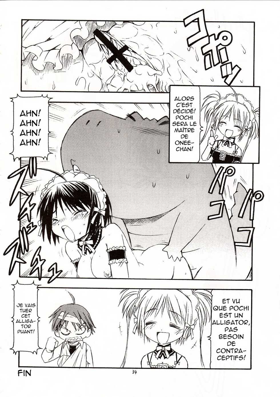 (C68) [Toraya (ITOYOKO)] Kore ga Kichiku na Goshujinsama (He is My Master) [French] - Page 35