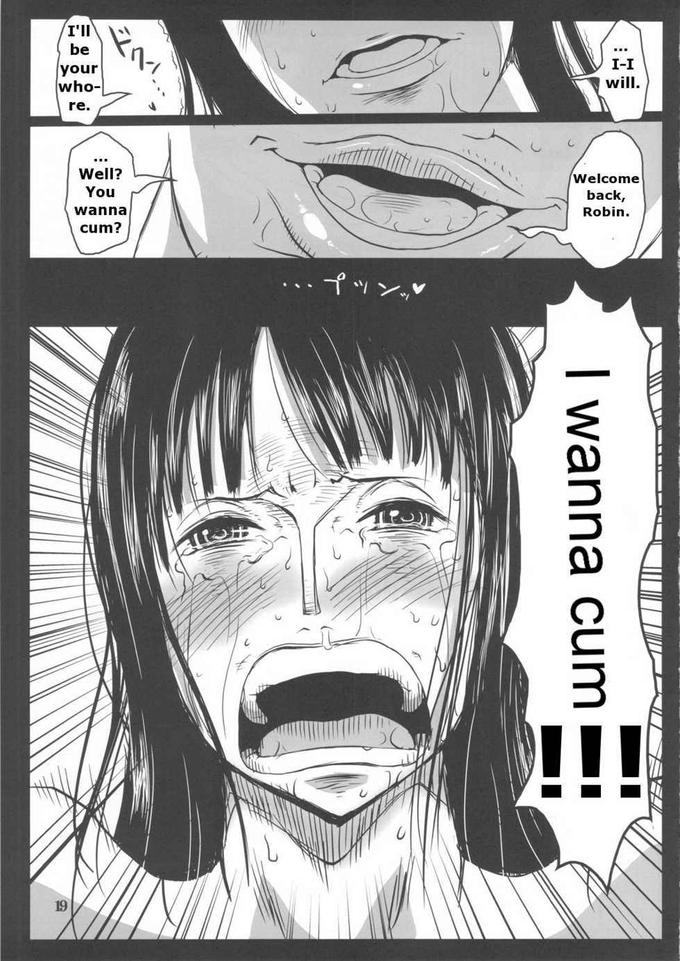 (C78) [8graphica (Yoshitama Ichirou)] Metabolism OP Kyonyuu Kyoshiri Shoufu Nico Robin no Keshi Tai Kako | The Tale of the Big-busted, Big-assed Archaeologist Nico Robin's UNKNOWN PAST (One Piece) [English] [DarkSpooky] - Page 18