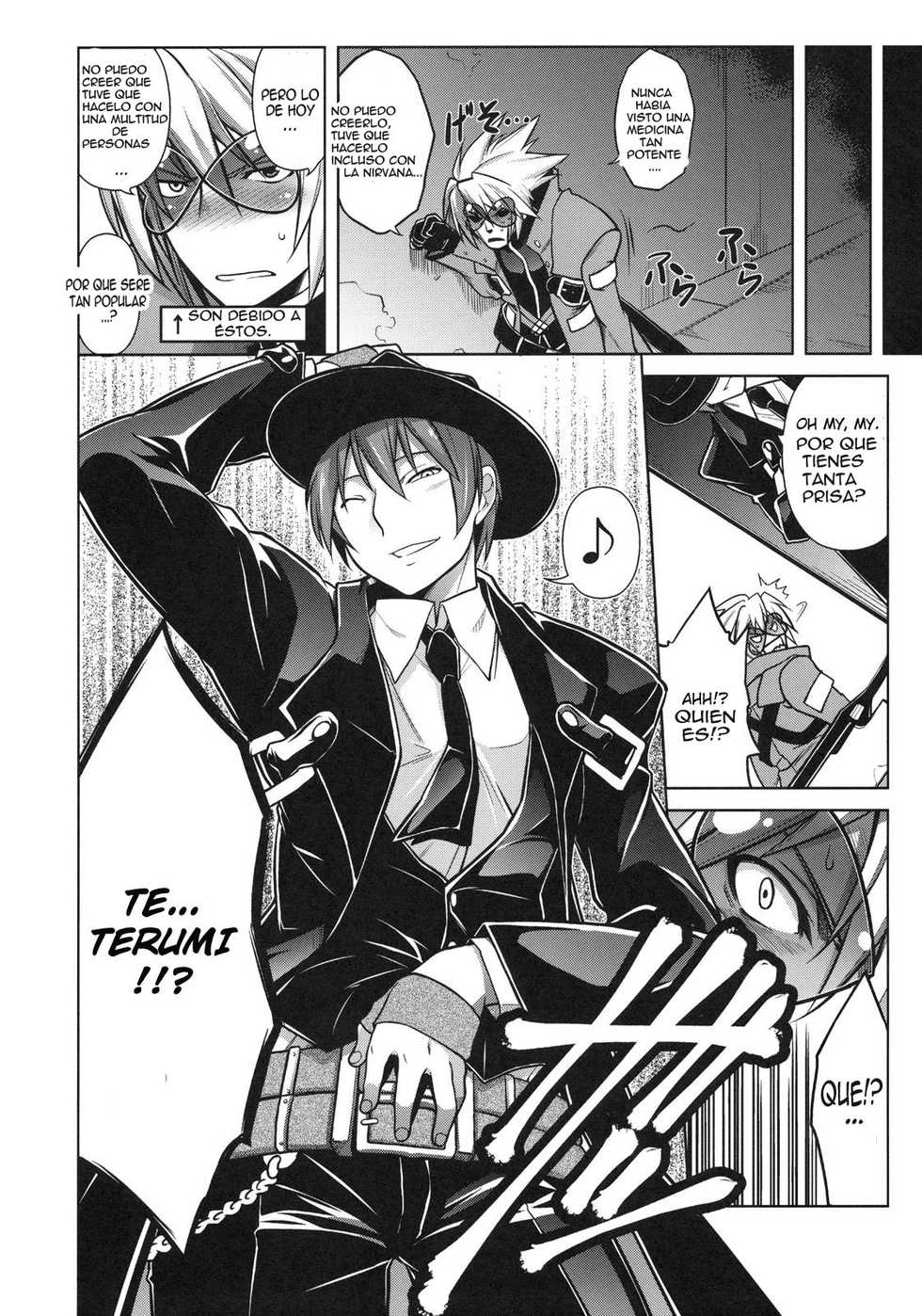 (C79) [STUDIO TIAMAT (TANABE)] BREAK BLUE RAGNA-LOCK (Blazblue) [Spanish] [XP95-Anime] - Page 37