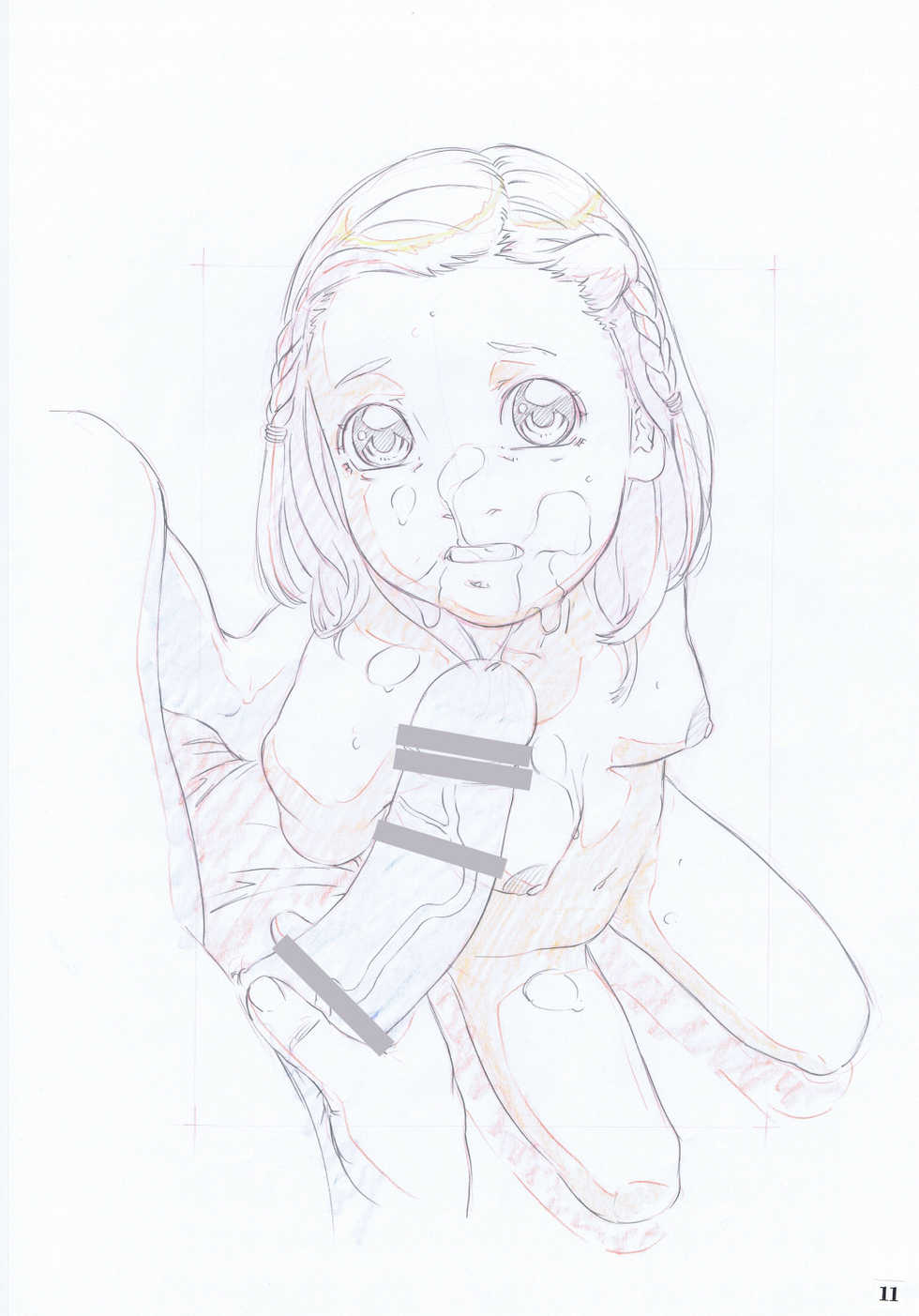 (C80) [Momonga Club (Hayashibara Hikari)] Rakugaki-s 17 ~Original Shoujo Enpitsu Genga shuu~ - Page 13