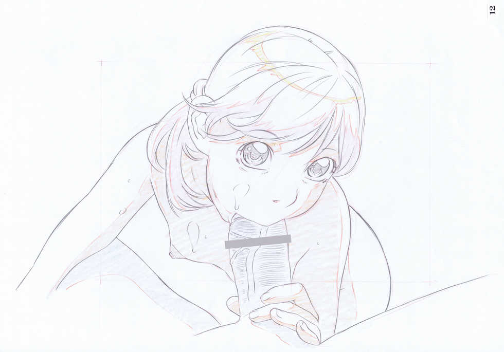 (C80) [Momonga Club (Hayashibara Hikari)] Rakugaki-s 17 ~Original Shoujo Enpitsu Genga shuu~ - Page 14