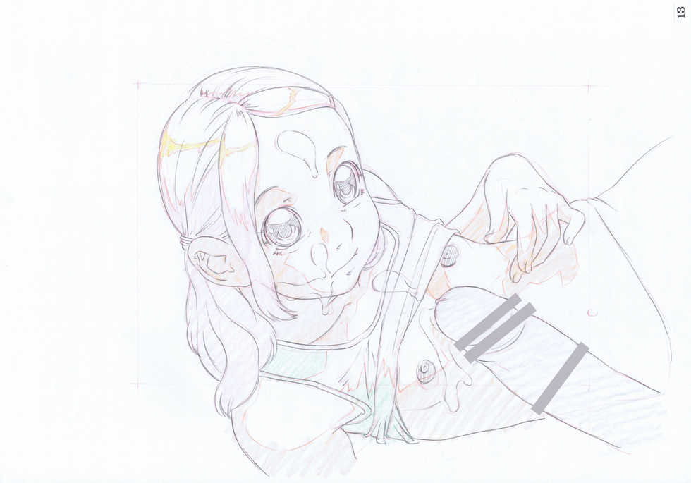 (C80) [Momonga Club (Hayashibara Hikari)] Rakugaki-s 17 ~Original Shoujo Enpitsu Genga shuu~ - Page 15