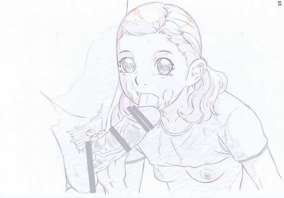 (C80) [Momonga Club (Hayashibara Hikari)] Rakugaki-s 17 ~Original Shoujo Enpitsu Genga shuu~ - Page 17