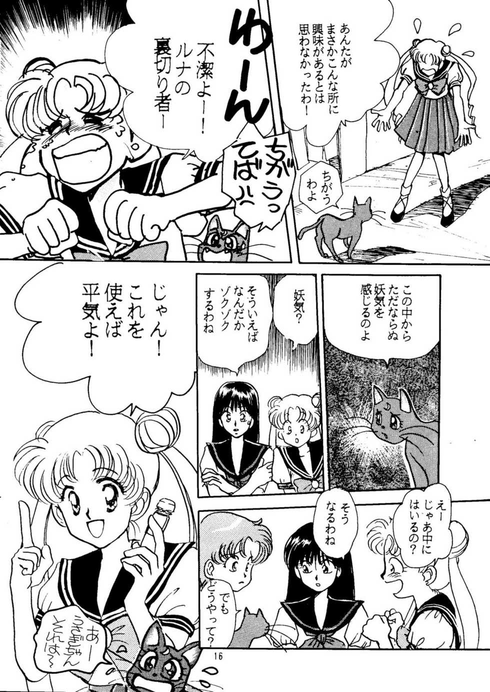 (C42) [Ringodou (Manda Ringo)] Usagi-chan Namahonban Ippatsu Shoubu (Bishoujo Senshi Sailor Moon) - Page 15