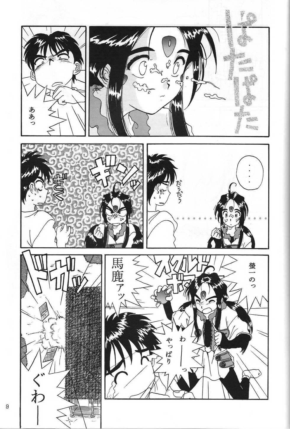 (C45) [Chimatsuriya Honpo (Honda Yoshie)] THE SECRET OF Chimatsuriya Vol. 5 (Ah! My Goddess) - Page 8