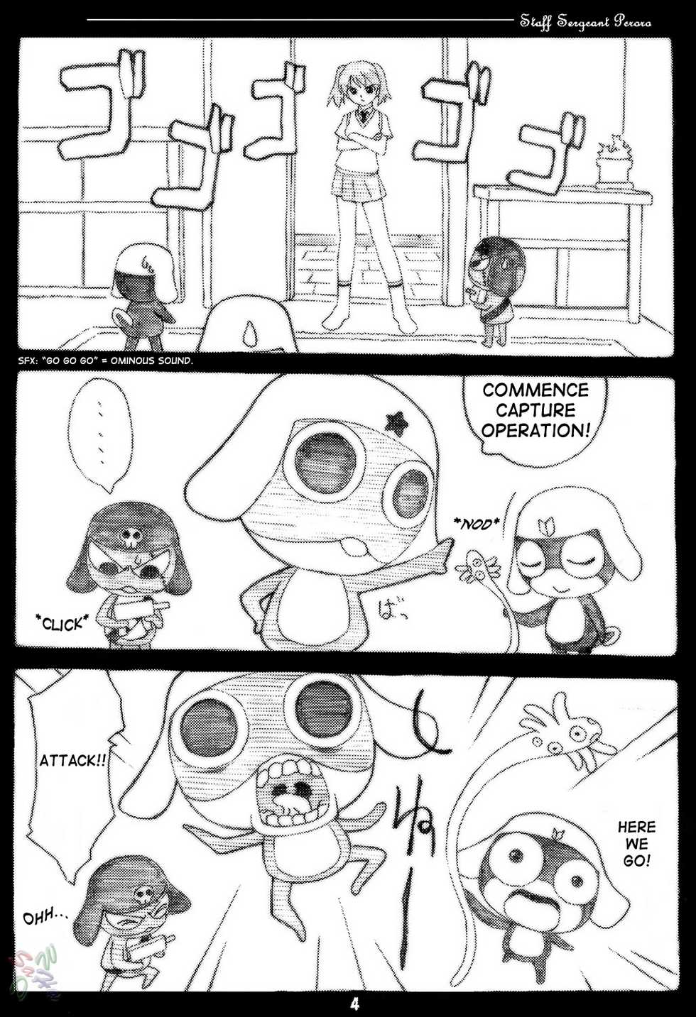 (C67) [Pag-Pag-Magu (Kuuchuu Yousai)] Peroro Gunsou (Keroro Gunsou) [English] [SaHa] - Page 4