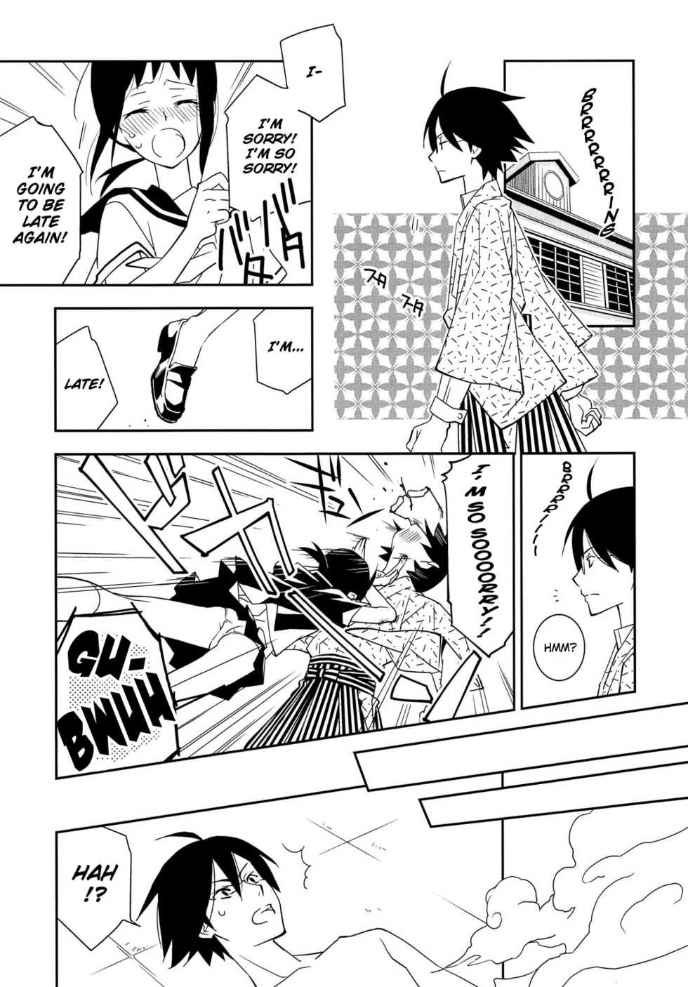 (C80) [Hitomaron (Setouchi Sumako)] Kagiana Gekijou Shoujo 10 | Keyhole Theater Girls 10 (Sayonara Zetsubou Sensei) [English] ==Strange Companions== - Page 5