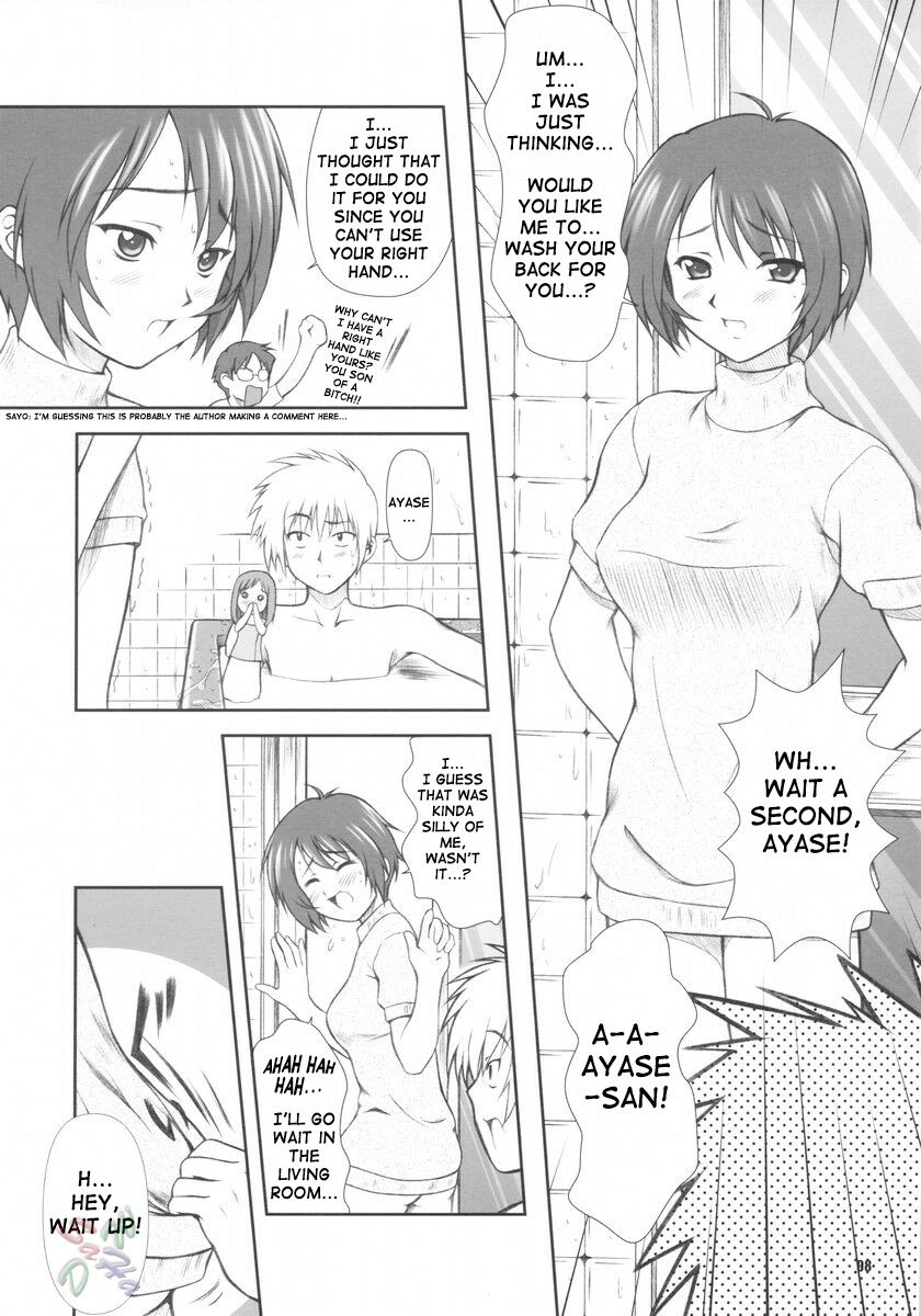 (C66) [OTOGIYA X-9 (Mizuki Haruto)] Takako na Hibi ~Mainichi ga Bonbaie~ (Midori no Hibi) [English] [SaHa] - Page 8