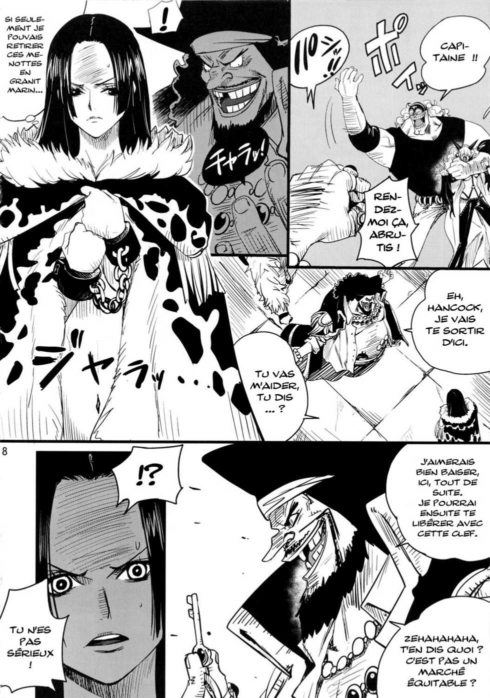 (C80) [Konohanaku (Konohana)] Zoku Onnagoroshi Hebi no Jigoku (One Piece) [French] [Jiaker] - Page 7