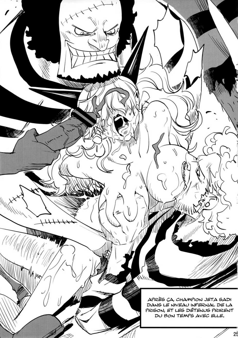 (C80) [Konohanaku (Konohana)] Zoku Onnagoroshi Hebi no Jigoku (One Piece) [French] [Jiaker] - Page 24