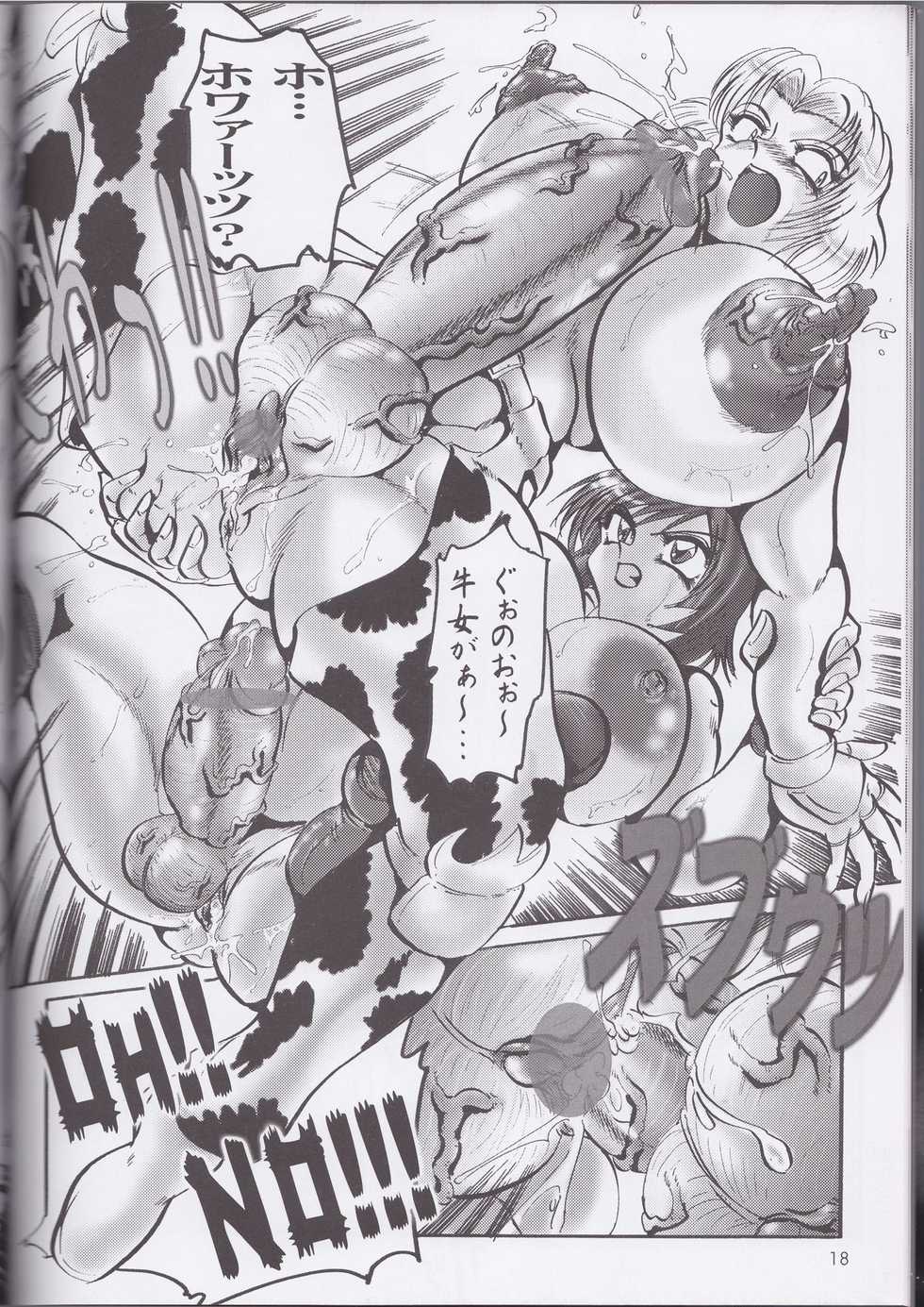[KEBERO Corporation (Shimokata Kouzou)] ERECTED ROSES (Rumble Roses) - Page 17