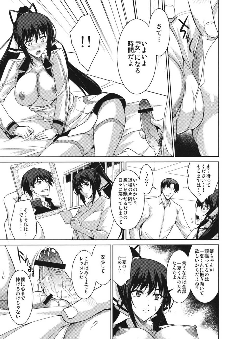 (C81) [Type-G (Ishigaki Takashi)] Broom on the Frontline (IS <Infinite Stratos>) - Page 13