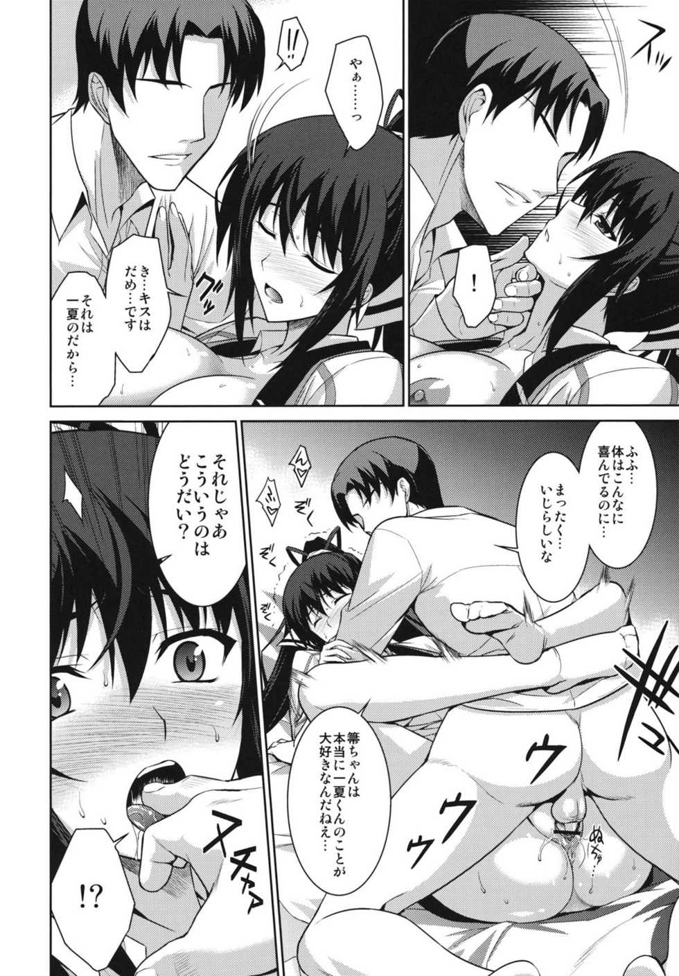 (C81) [Type-G (Ishigaki Takashi)] Broom on the Frontline (IS <Infinite Stratos>) - Page 20