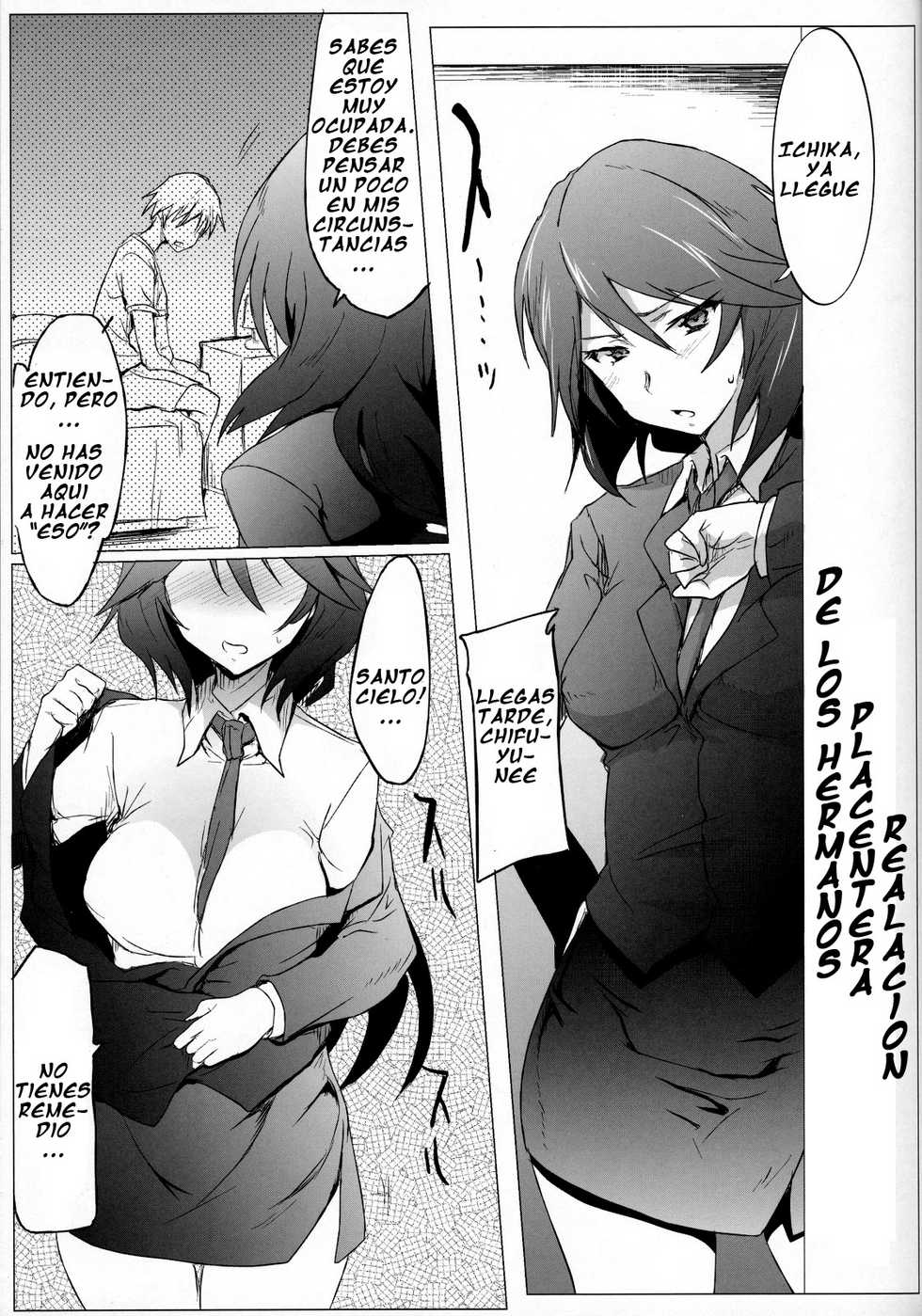 (COMIC1☆5) [RIBI Dou (Higata Akatsuki)] IS Girl's (IS <Infinite Stratos>) [Spanish] [Afrodhi-Subs] - Page 4