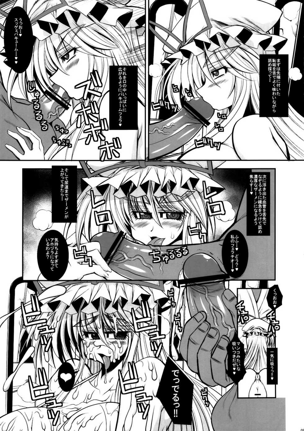 (C81) [Kikyakudou (Karateka Value)] Babar Zone (Touhou Project) - Page 9