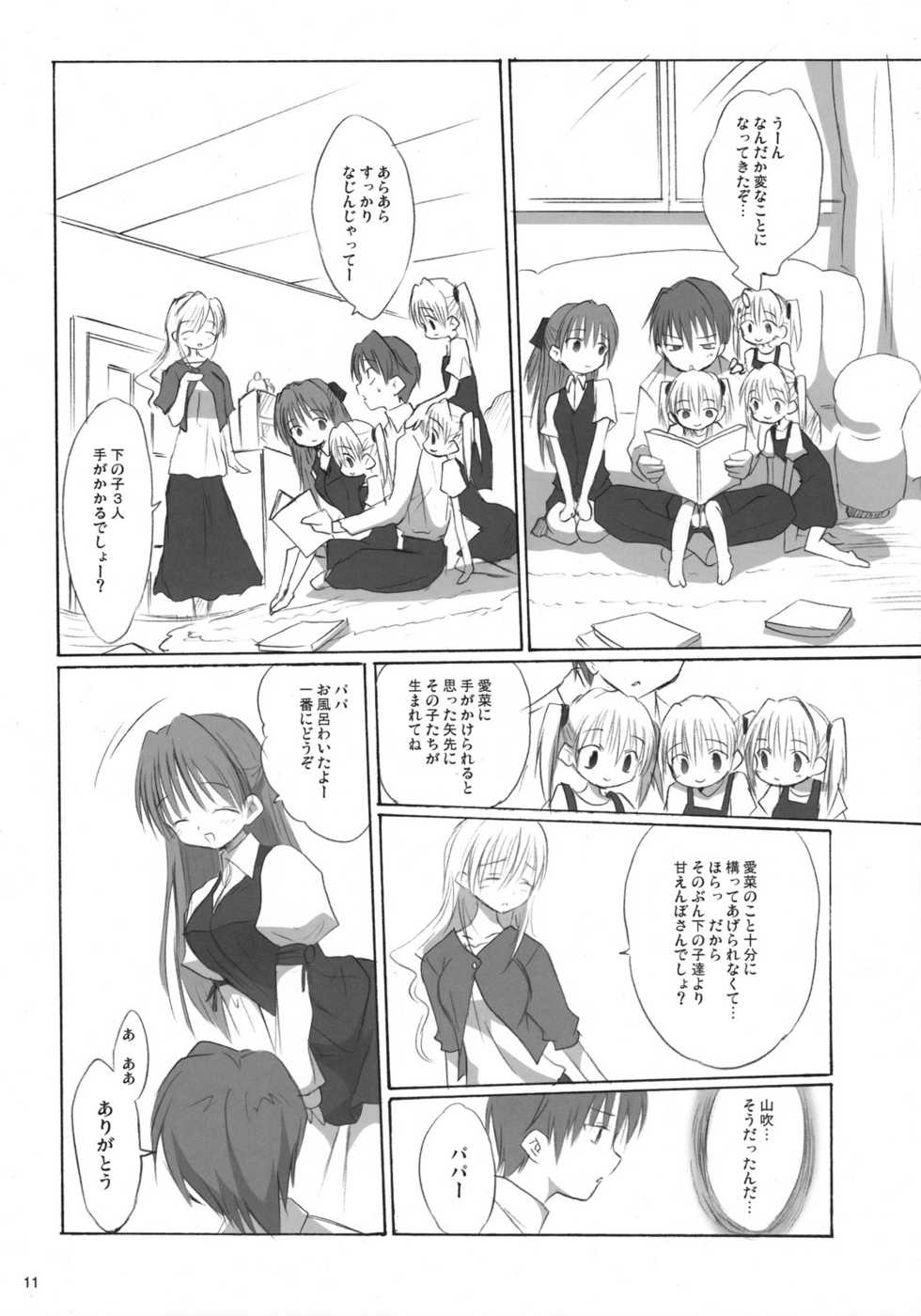(C73) [Mizukidou (Mizuki Takehito)] My Brave Daddy - Page 10