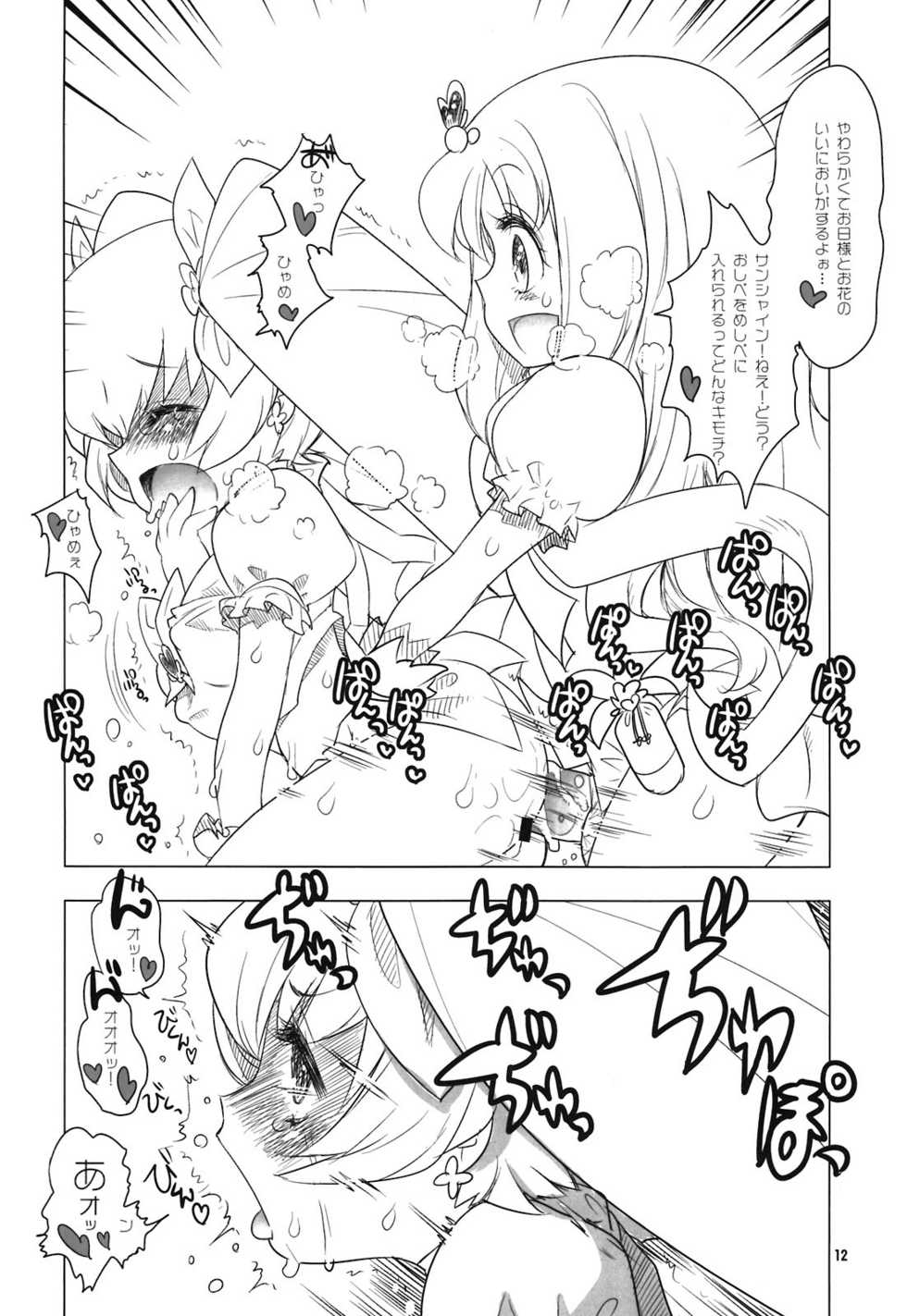 [RiceCandy (Okome)] Oshibe to Meshibe (HeartCatch Precure!) - Page 12
