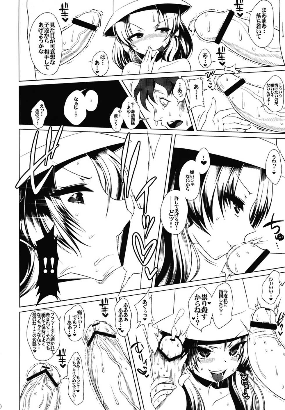 (C80) [Ruiketsuan, Heart's nest (Namidame, hato)] Koumon Dou Deshou? - How do you like ass hole? (Touhou Project) - Page 20