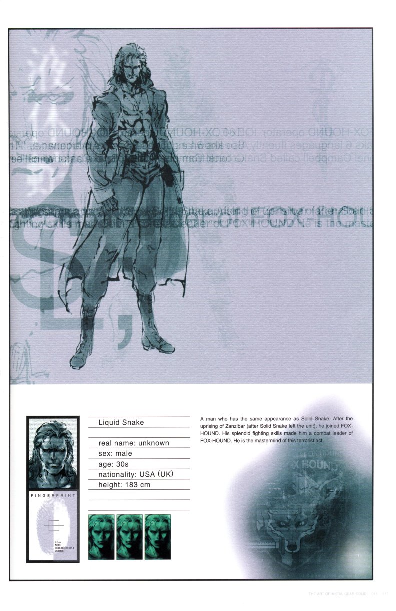 Metal Gear Solid 1.2 Artbook - Page 10