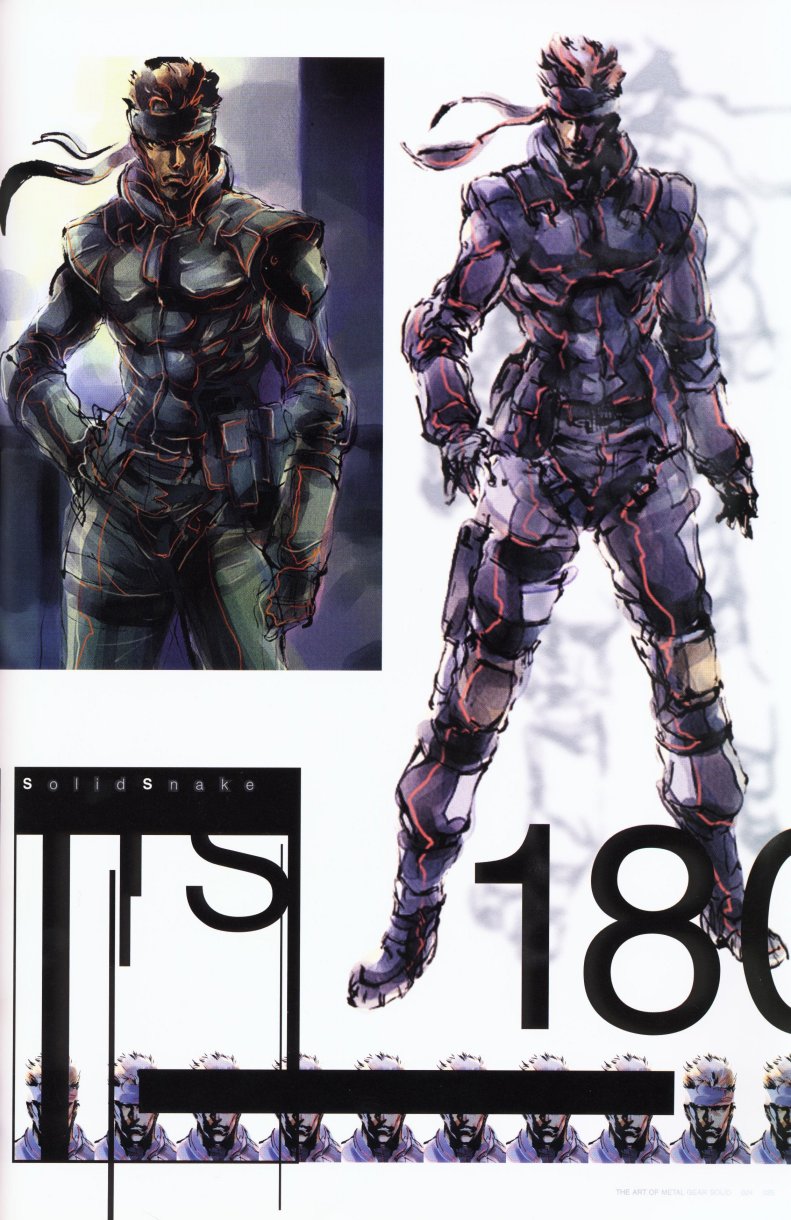Metal Gear Solid 1.2 Artbook - Page 16