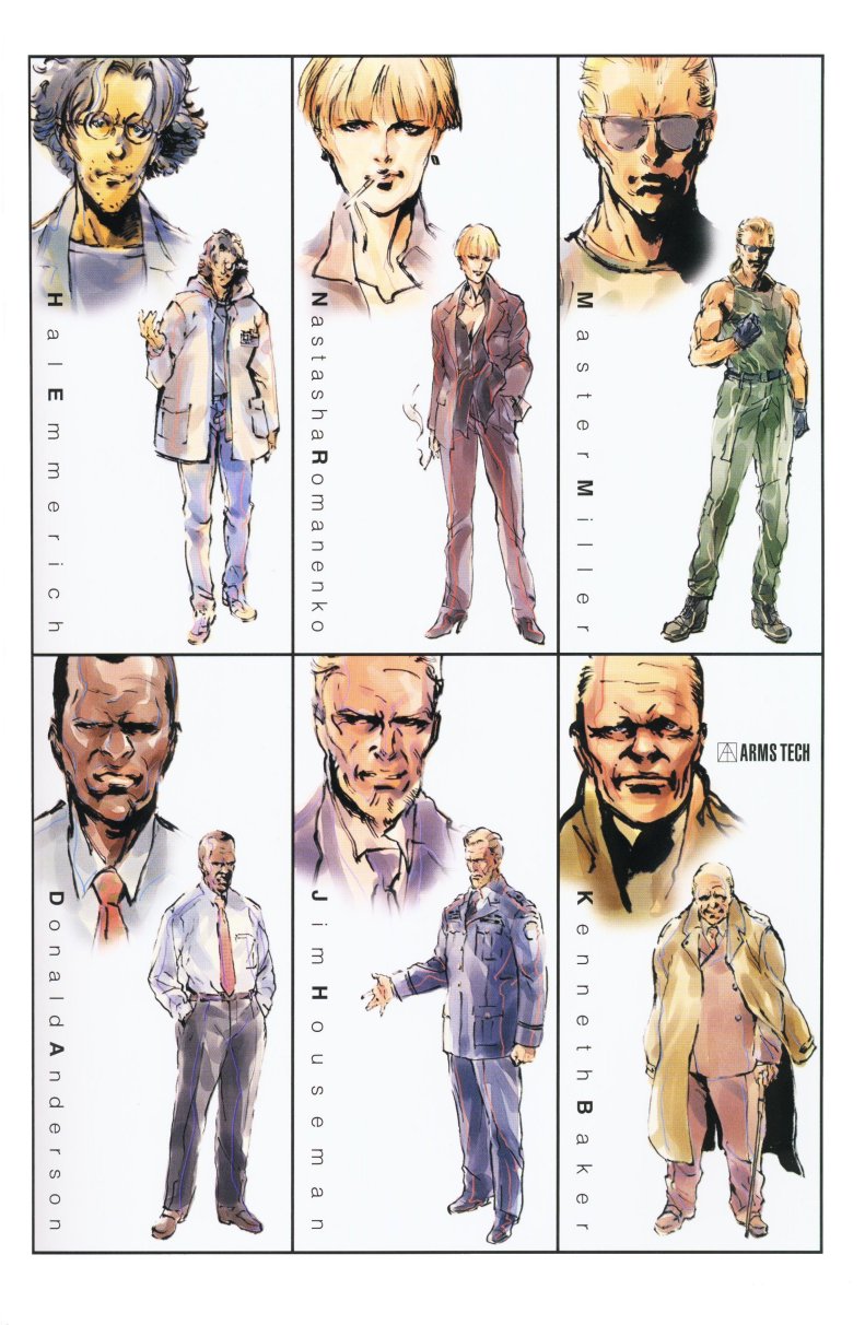 Metal Gear Solid 1.2 Artbook - Page 20