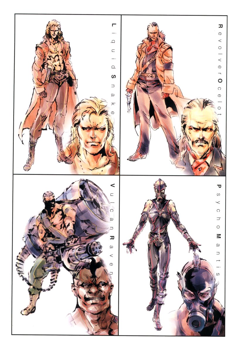 Metal Gear Solid 1.2 Artbook - Page 23