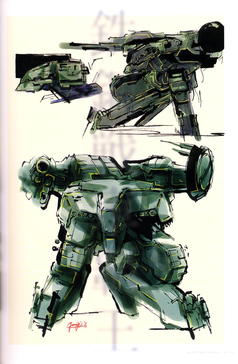 Metal Gear Solid 1.2 Artbook - Page 26
