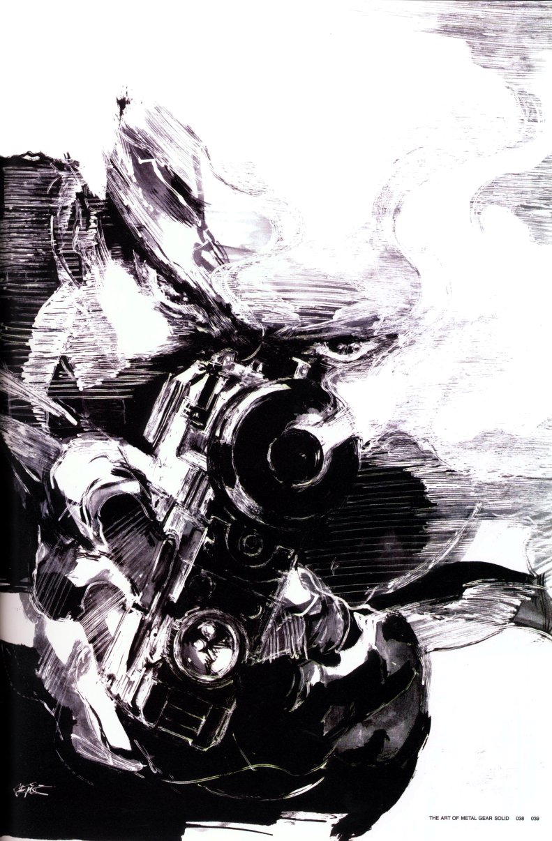 Metal Gear Solid 1.2 Artbook - Page 28