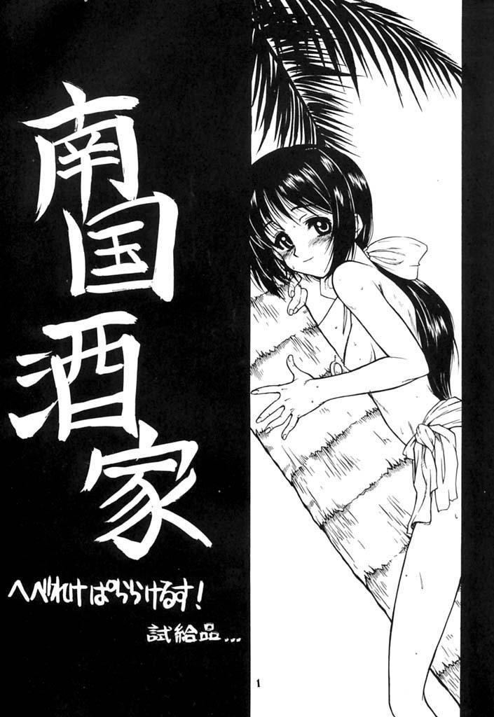 (C58) [Dennou Denpa Hatsureisho (Harukaze Koucha)] Nangoku Shuka (Love Hina) - Page 2