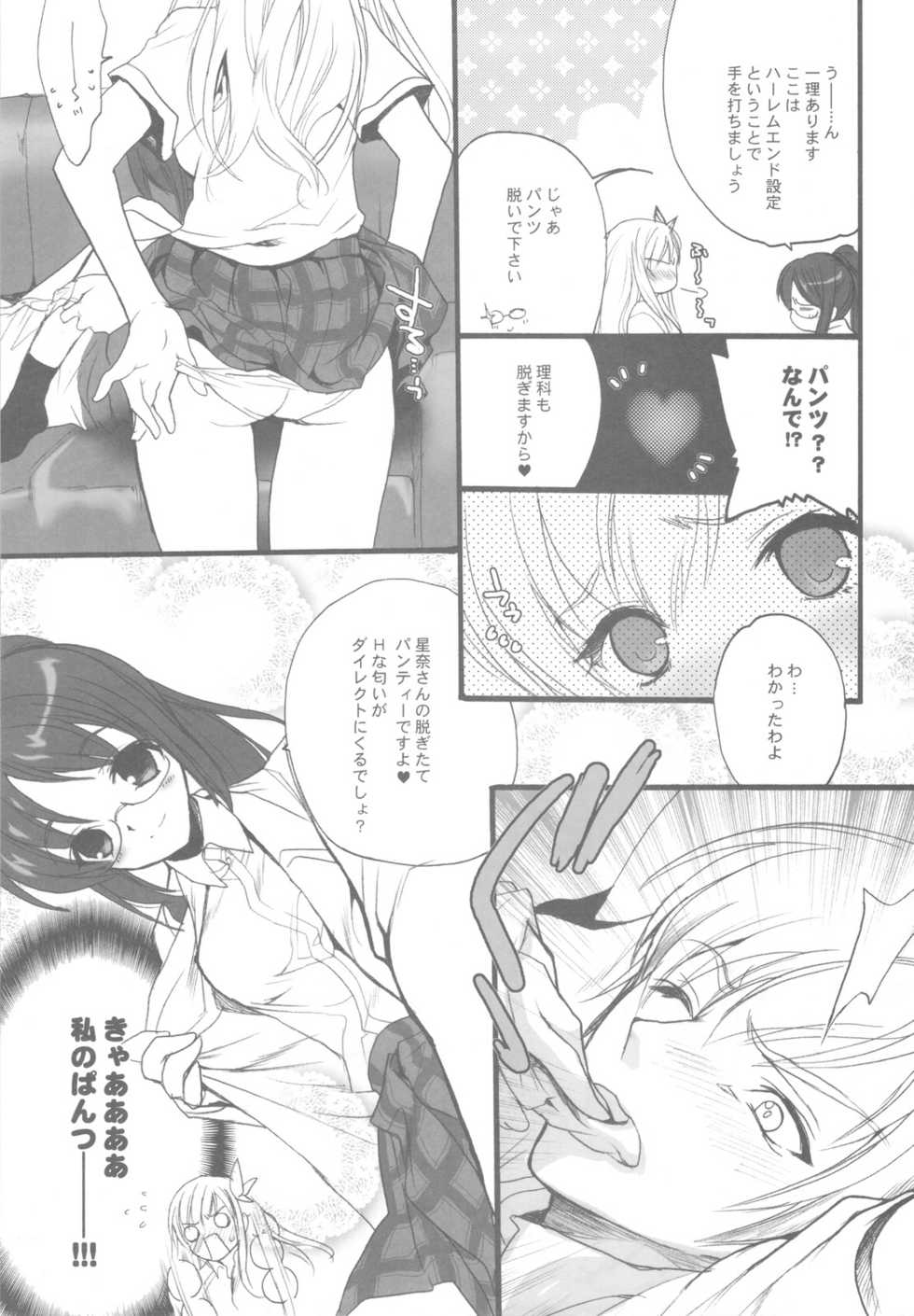 (C81) [Hanzai Tengoku (Hasei Agana)] Harem End (Boku wa Tomodachi ga Sukunai) - Page 8