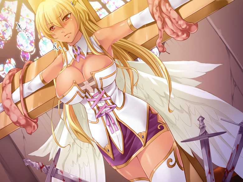 [MoonCage] Tenshi Ryoujoku Geki - Rape Angel CG Shuu - Page 2