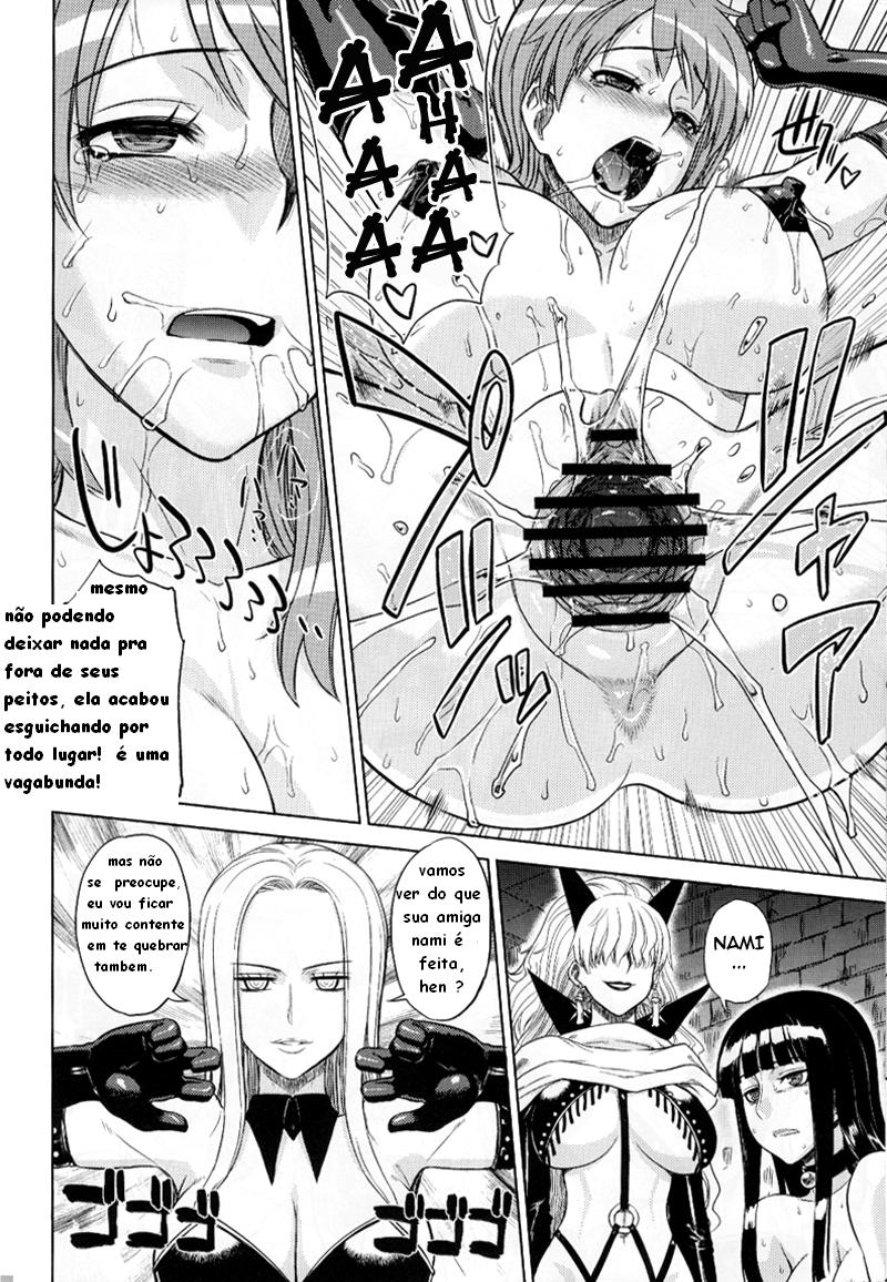 (C77) [Choujikuu Yousai Kachuusha (Denki Shougun)] MEROMERO GIRLS 2 MUGIWARA GIRLS SIDE (One Piece) [Portuguese-BR] [hedivandro] - Page 17