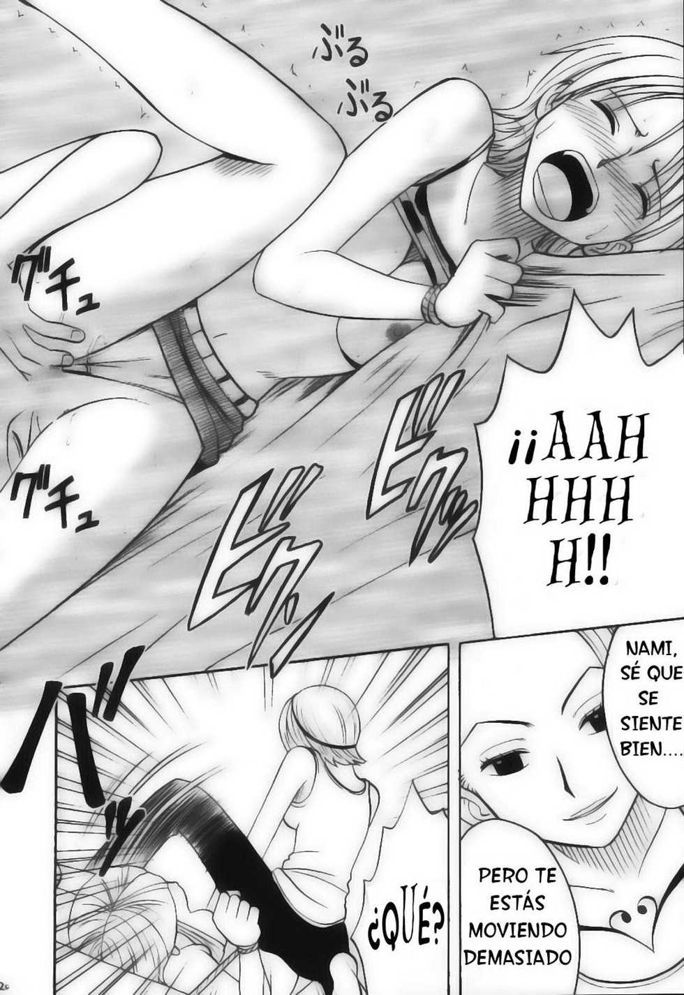 [CRIMSON (Carmine)] VOYAGE (One Piece) [Spanish] - Page 19