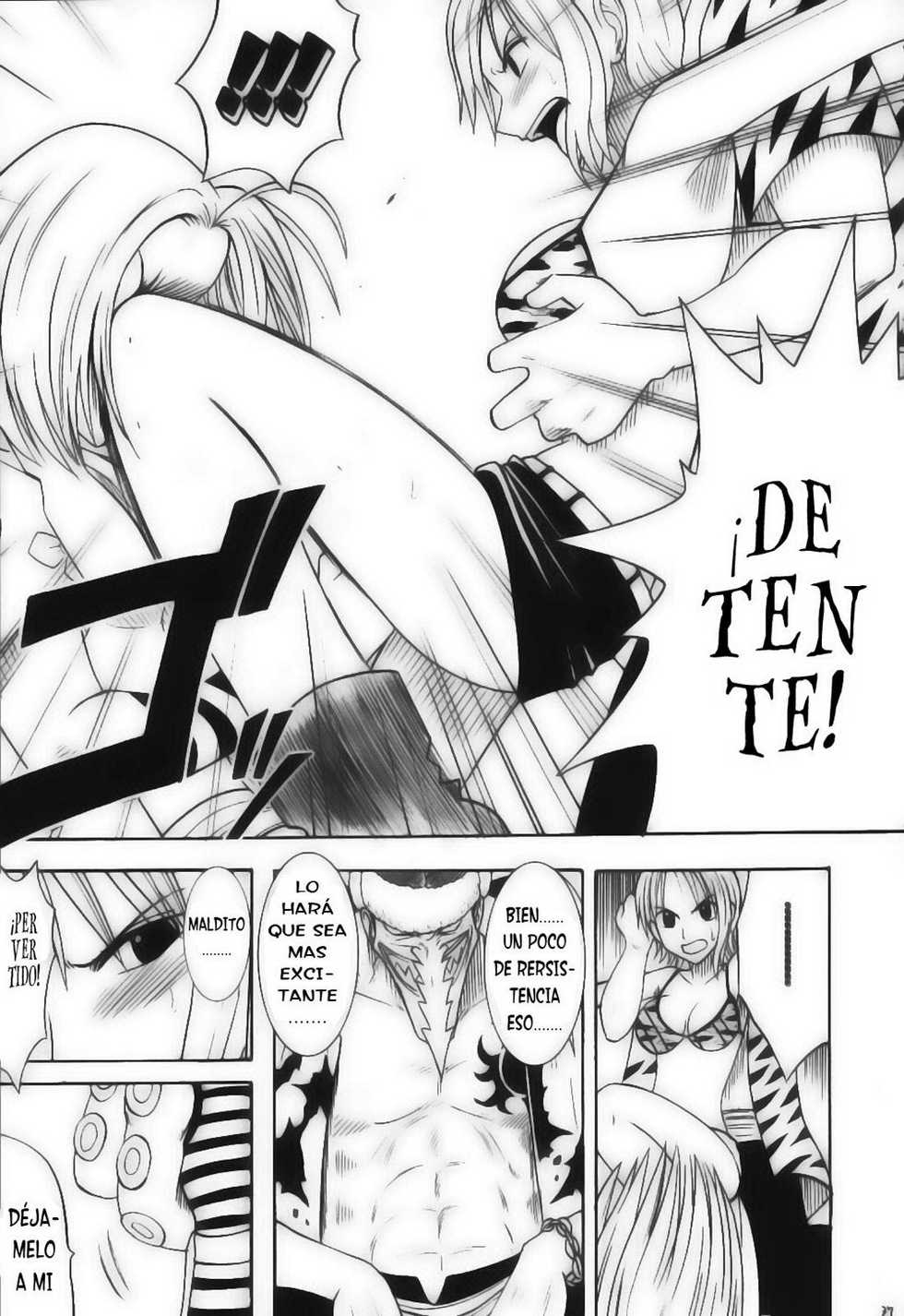 [CRIMSON (Carmine)] VOYAGE (One Piece) [Spanish] - Page 35