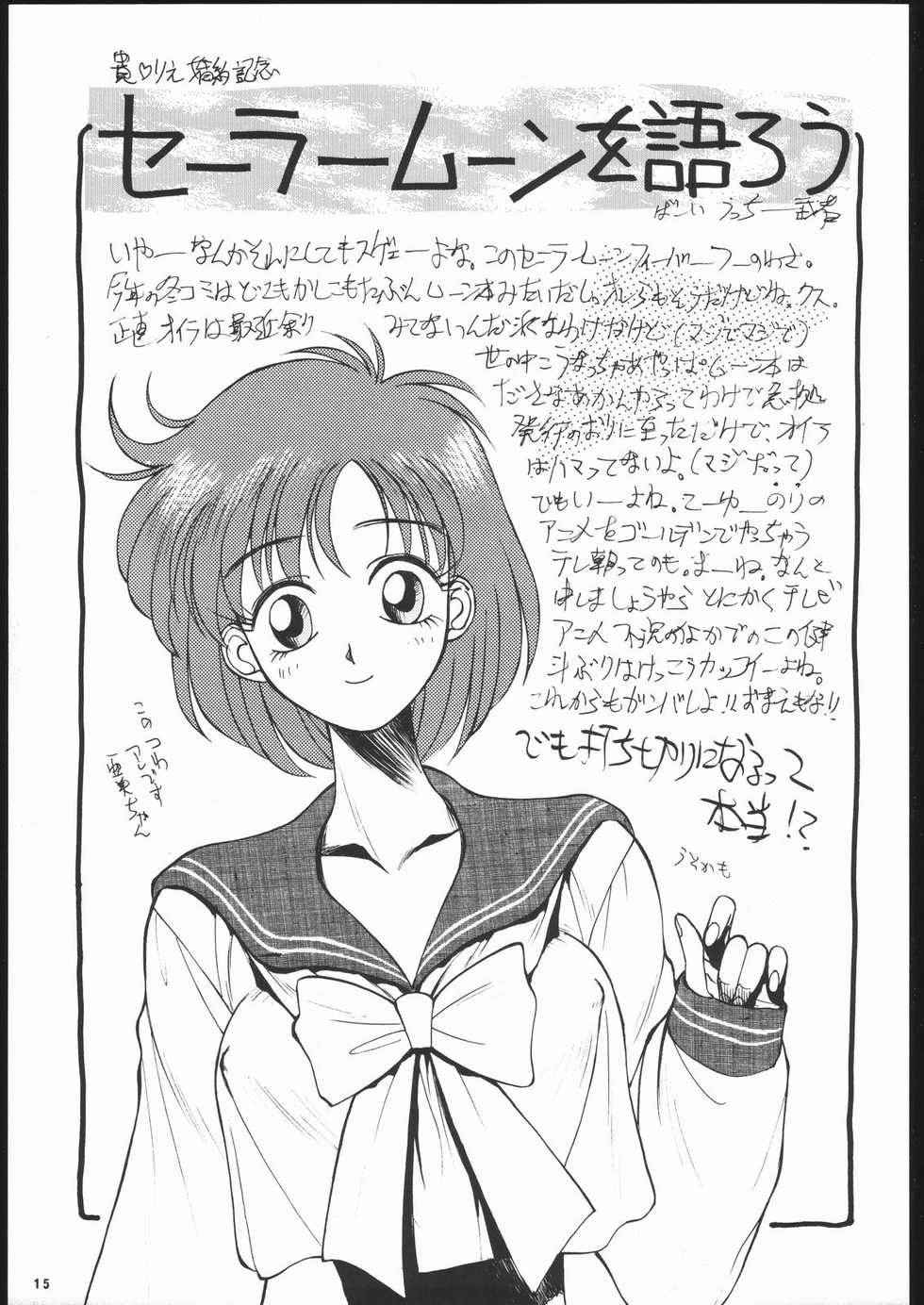(C43) [MALEVOLENT KREATION, Takashimada Store (Kotobuki Tsukasa)] Geki Kuukan Excite Hon Series 3 - Sailor Moon Hon (Bishoujo Senshi Sailor Moon) - Page 14
