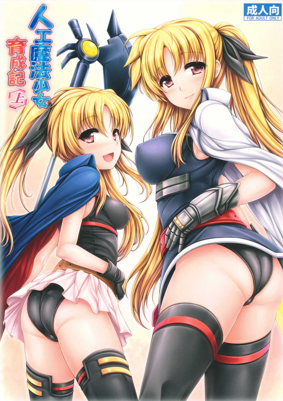 (C81) [Uni no Tane] Jinkou Mahou Shoujo Ikuseiki Jou (Mahou Shoujo Lyrical Nanoha) - Page 1