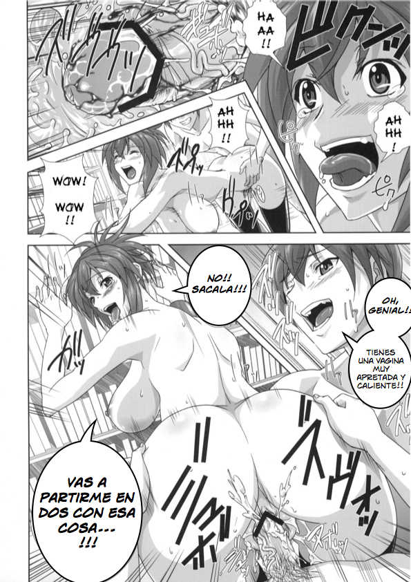 (C77) [KAMORO-SA-Z (Oobanburumai, Migiyori)] KämpFUCK! (Kämpfer) [Spanish] [Hentai Boobs no Fansub] - Page 22