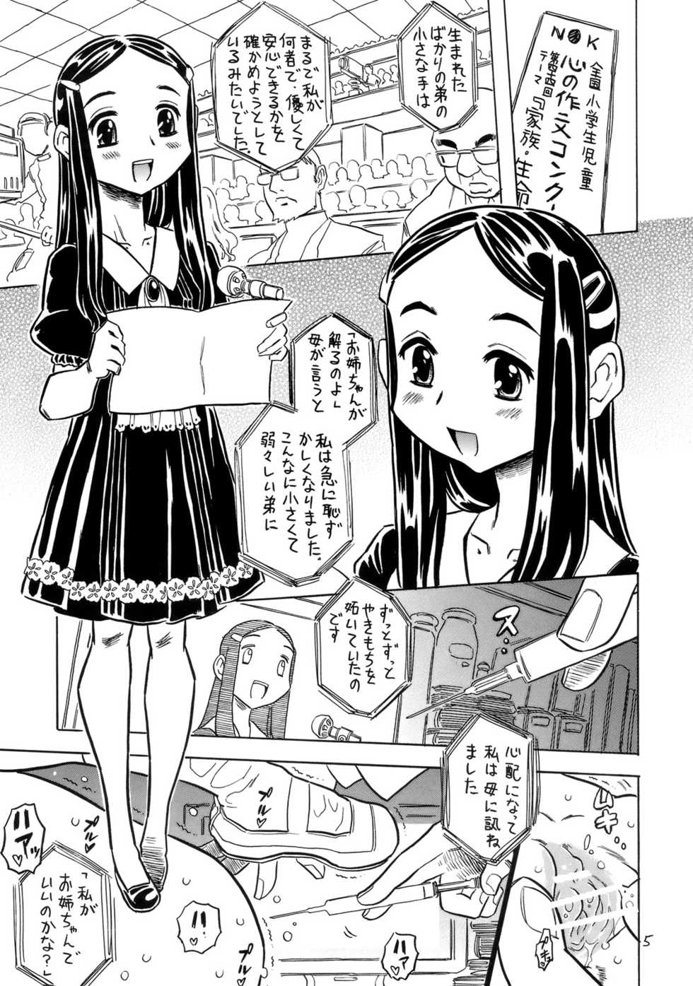 (C81) [Takaradamashii (Gorgeous Takarada)] Orikou Choppiri. - Page 6