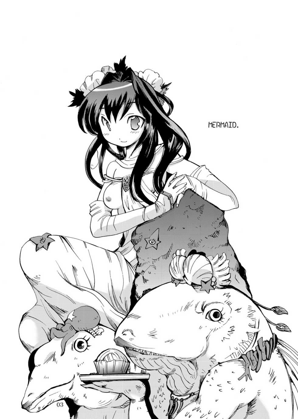 [Coppo-Otome (Nagao Yamahiko)] Kaze no Toride Abel Nyoma Kenshi to Pelican Otoko (Dragon Quest III) [Digital] - Page 2