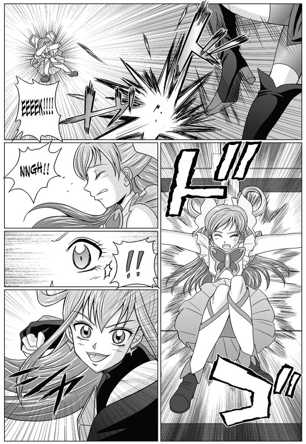 [MACXE'S (monmon)] Mou Hitotsu no Ketsumatsu ~Henshin Heroine Kairaku Sennou Yes!! Precure 5 Hen~ | Another Conclusion (Yes! PreCure 5) [English] [SaHa] - Page 2