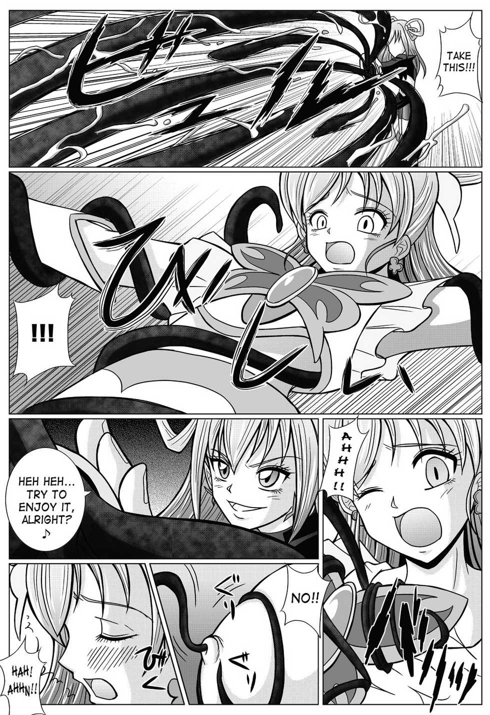 [MACXE'S (monmon)] Mou Hitotsu no Ketsumatsu ~Henshin Heroine Kairaku Sennou Yes!! Precure 5 Hen~ | Another Conclusion (Yes! PreCure 5) [English] [SaHa] - Page 10