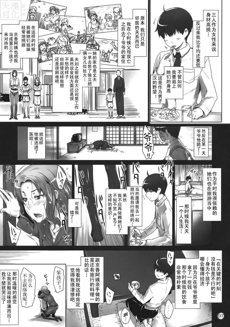 (C81) [MTSP (Jin)] Tachibana-san-chi no Dansei Jijou [Chinese] - Page 7