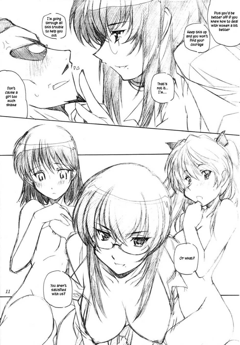 (C67) [Maruarai (Arai Kazuki)] Benkyou no Jikan | Study Time (School Rumble) [English] [nandeyanen, PeopleDon'tDanceNoMore] - Page 10