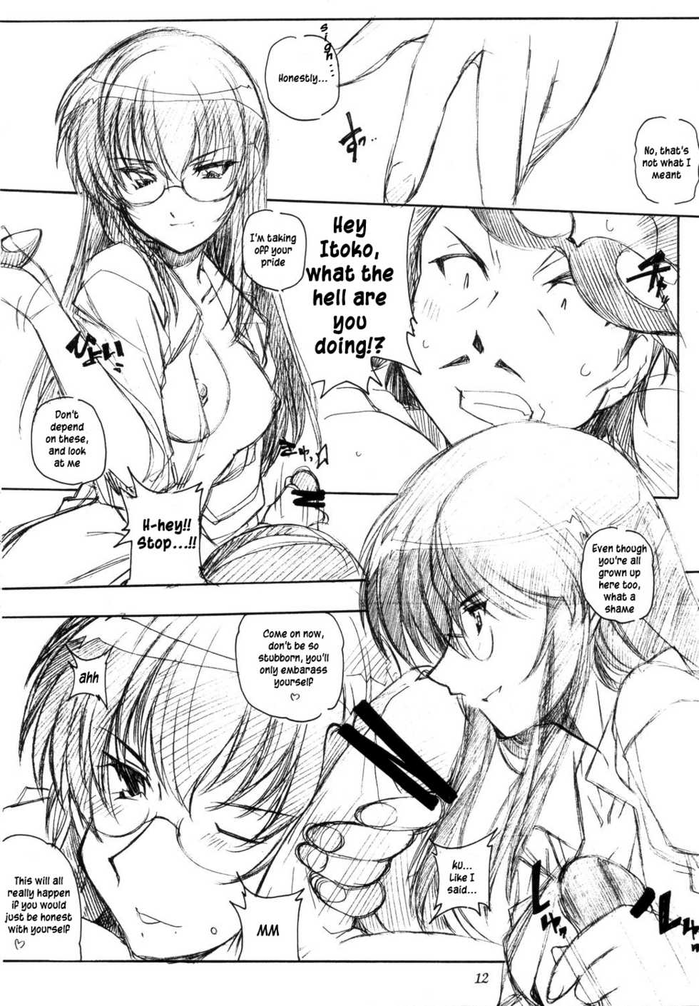 (C67) [Maruarai (Arai Kazuki)] Benkyou no Jikan | Study Time (School Rumble) [English] [nandeyanen, PeopleDon'tDanceNoMore] - Page 11