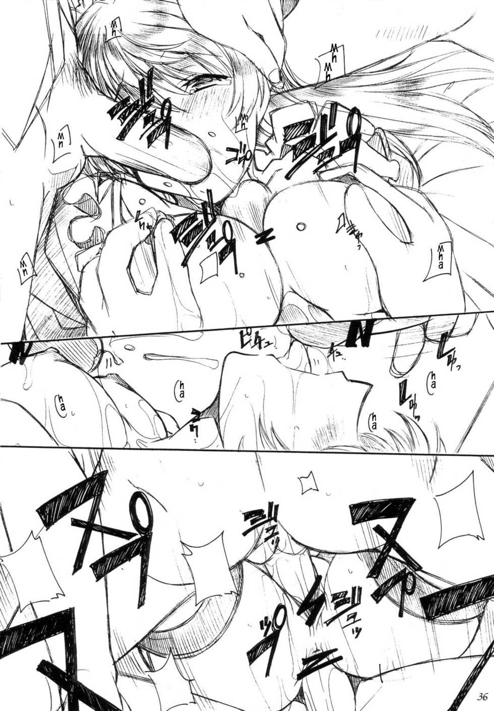 (C67) [Maruarai (Arai Kazuki)] Benkyou no Jikan | Study Time (School Rumble) [English] [nandeyanen, PeopleDon'tDanceNoMore] - Page 35