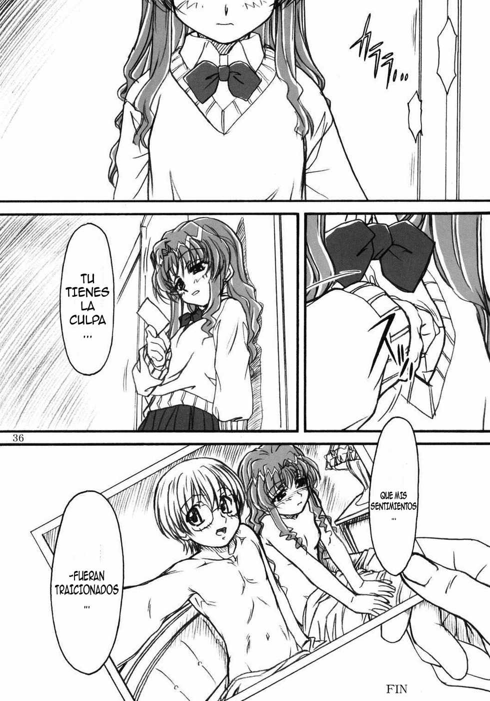 [MEKONGDELTA & DELTAFORCE (Route39, Zenki)] S.F.F Vol.2 (Onegai Teacher) [Spanish] [kallen-kozuki] - Page 35