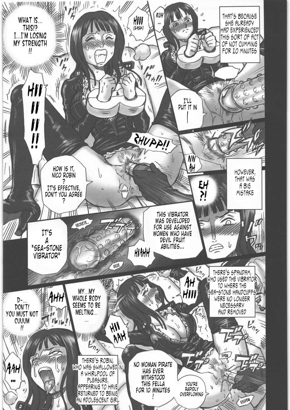 (SC48) [Rat Tail (Irie Yamazaki)] TAIL-MAN NICO ROBIN BOOK (One Piece) [English] [Tonigobe] - Page 10