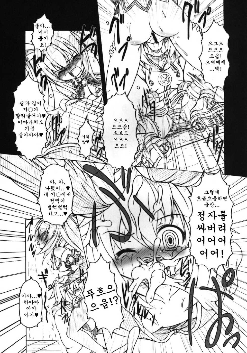 [AMAGI AN IRONWORKS (Ebisu)] HOBBY'S BLOCK!! 13 GODDESSES' ORGIES (Hyperdimension Neptunia) [Korean] [Team Arcana] [Digital] - Page 17