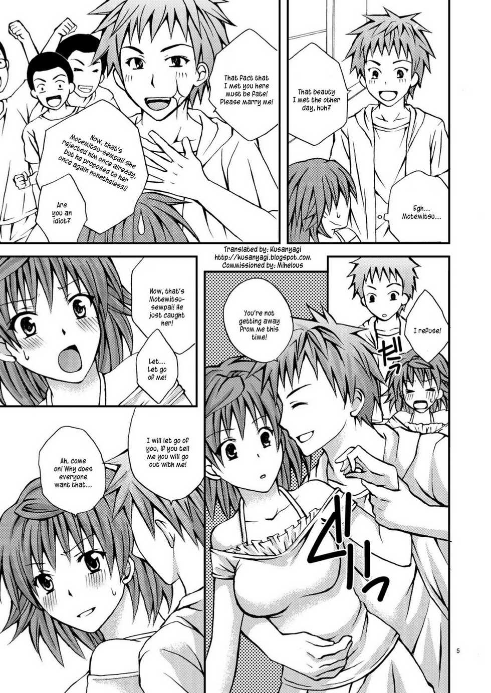 (C78) [Hyogetsu (Momonoki Fum)] Riko Shugi (To Love-Ru) [English] [Kusanyagi] - Page 5