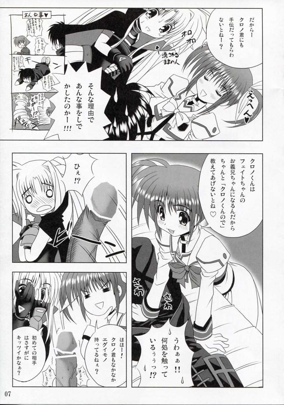 (SC35) [Noritama-gozen (Noritama)] Feel the Wind (Mahou Shoujo Lyrical Nanoha) - Page 6